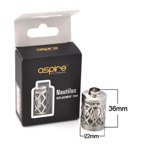 Stainless Tank Aspire BDC Assy With Hollowed-out Sleeve Nautilus