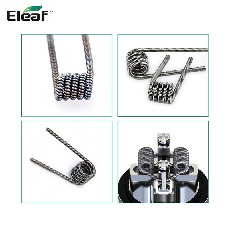 ELEAF Prebuilt Clapton Coils - Ετοιμες Αντιστασεις 0,85Ω