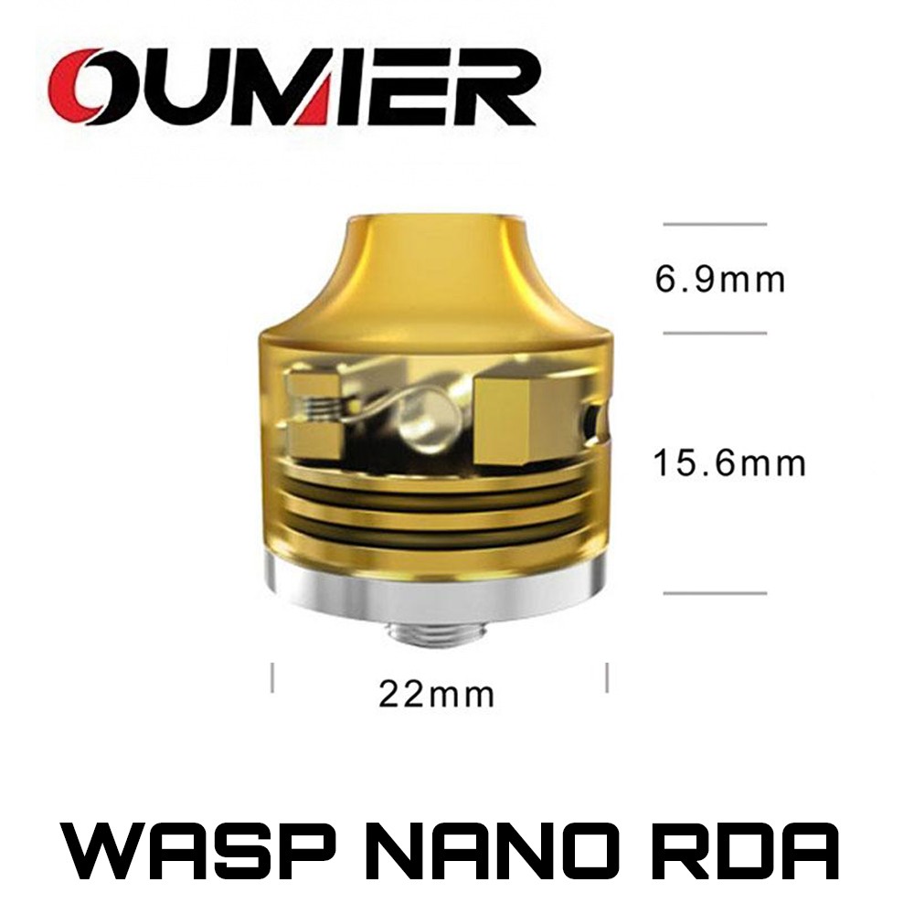 Oumier Wasp Nano BF RDA Dimensions