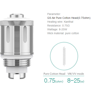 GS Air 2 0,75Ohm coil ELEAF clearomiser Ατμοποιητής