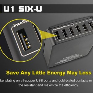 U1 SIX-U 45W 6- Port USB Φορτιστής