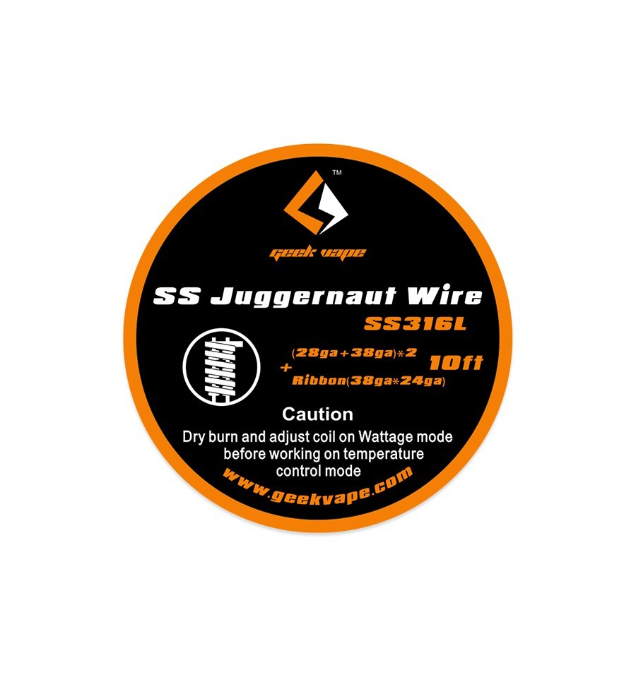 Geekvape SS Juggernaut wire SS316L Συρμα