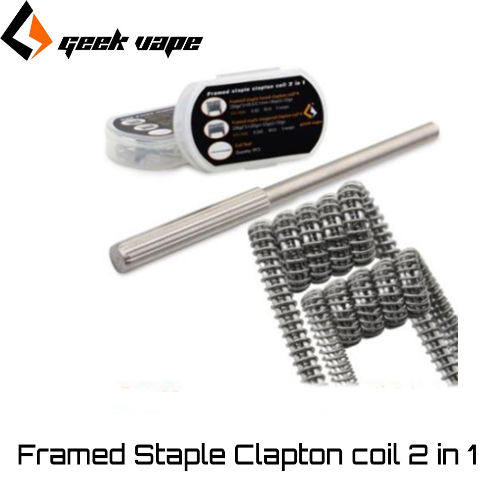 Geekvape Framed Staple Clapton Coil 2 in 1 Ετοιμες Αντιστασεις