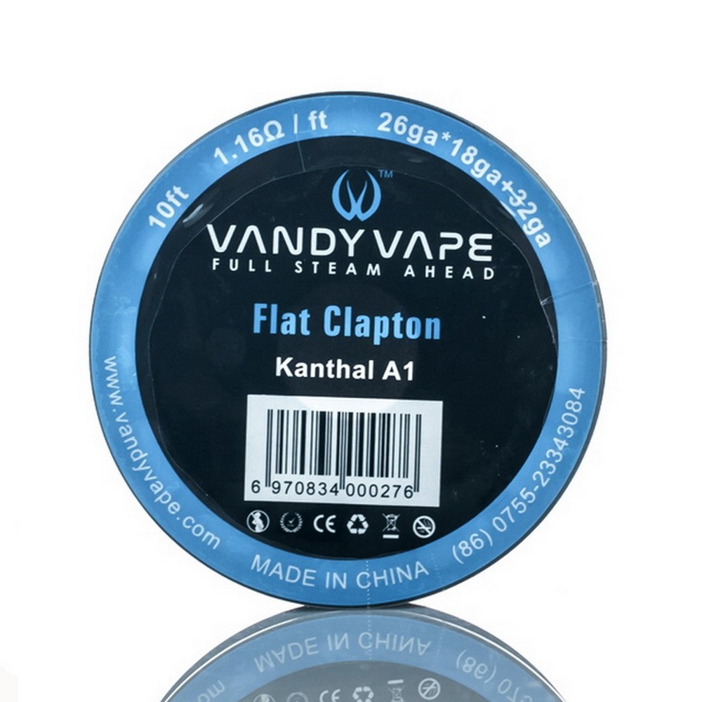 Vandy Vape Flat Clapton Kanthal A1 wire Συρμα