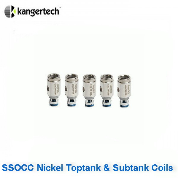 SSOCC Nickel Ni200 Toptank Kanger Subohm coils & SubTank