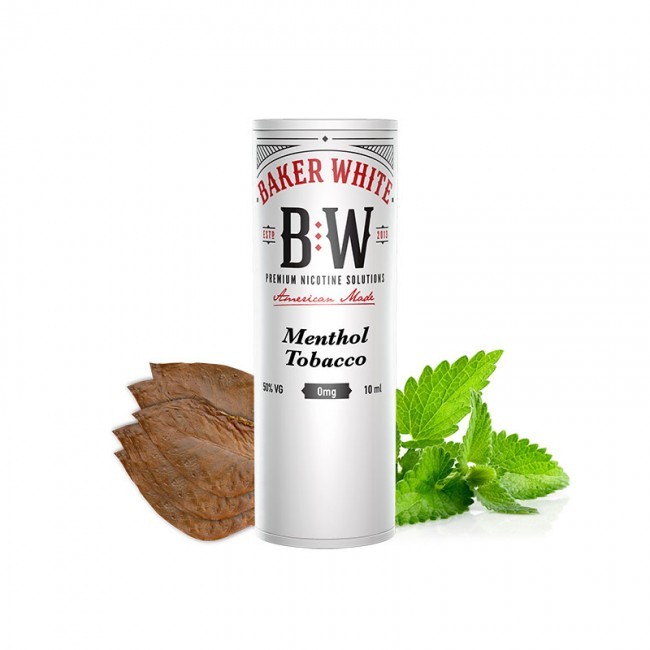Menthol Tobacco - Baker White 10ml