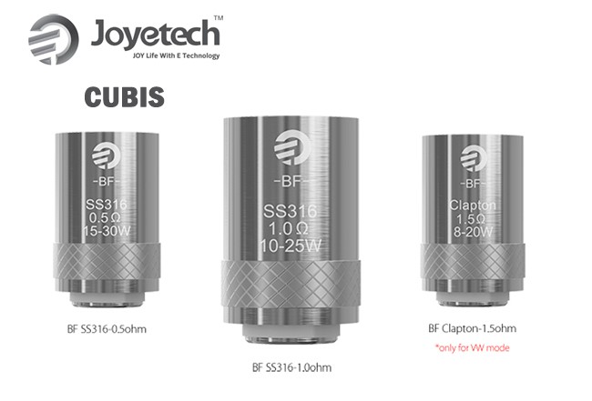 Cubis BF coils