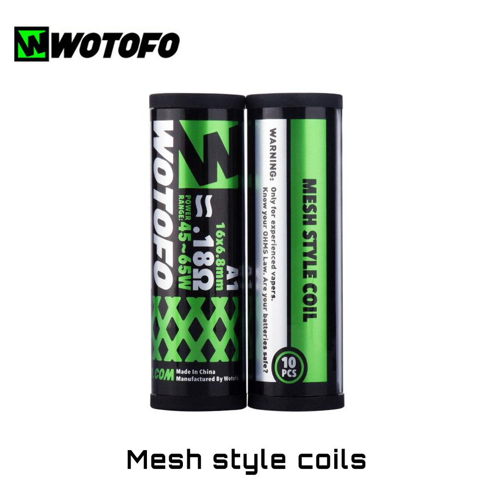 Wotofo Mesh Style Coils – Ετοιμες Αντιστασεις Πλεγματος Wotofo Mesh Style Coils - Ετοιμες Αντιστασεις Πλεγματος