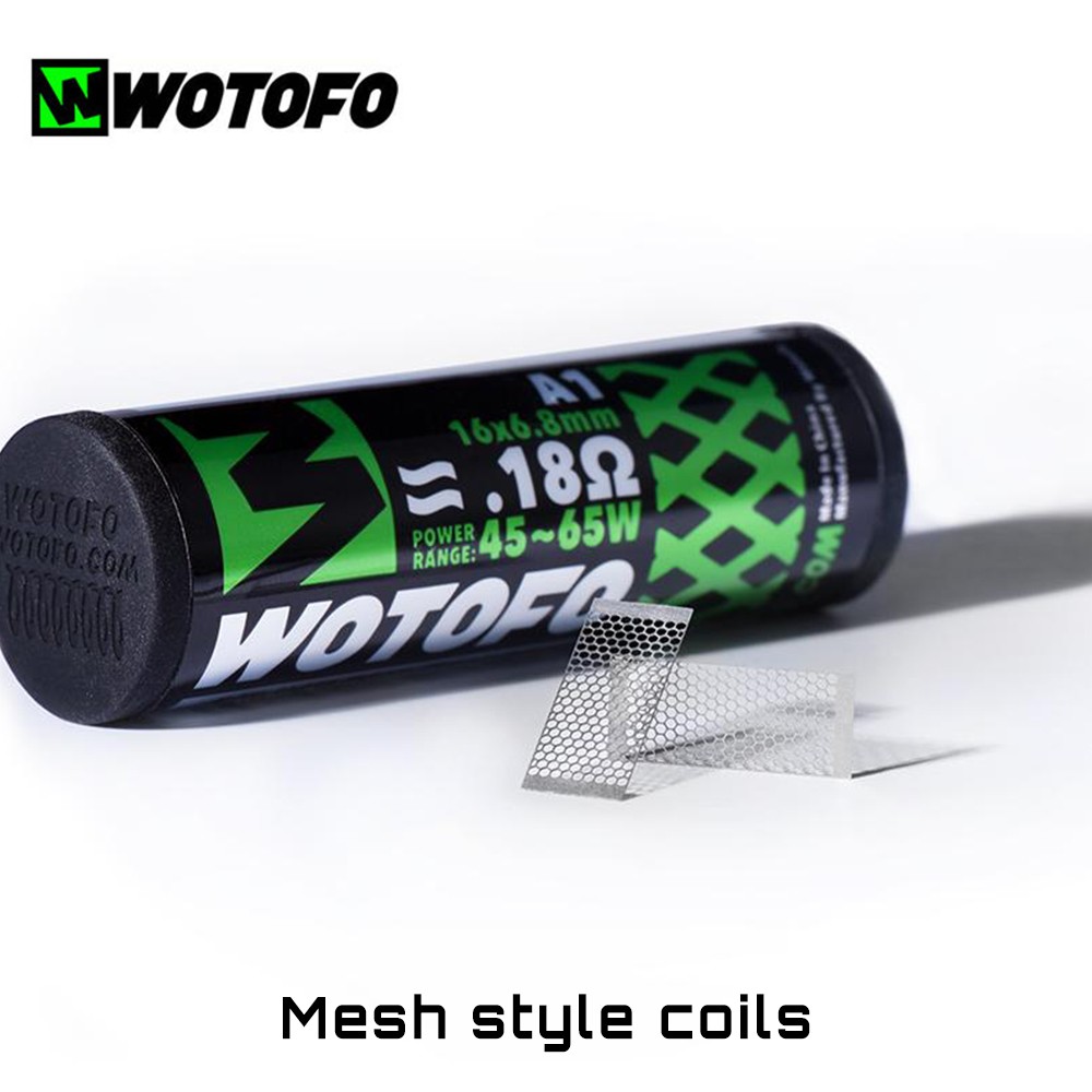 Wotofo Mesh Style Coils – Ετοιμες Αντιστασεις Πλεγματος Wotofo Mesh Style Coils - Ετοιμες Αντιστασεις Πλεγματος