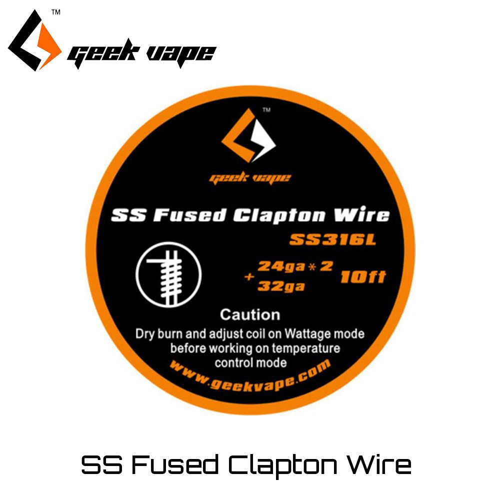Geekvape SS Fused Clapton wire SS316L Συρμα