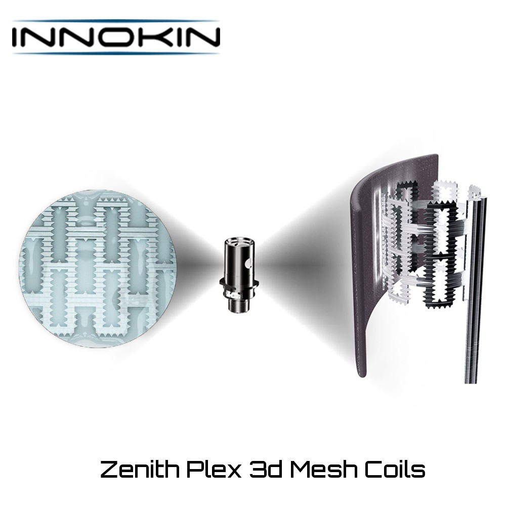 Innokin Zenith Zlide MTL Plex 3D Coils – Ανταλλακτικη Αντισταση Innokin Zenith Zlide MTL Plex 3D Coils - Ανταλλακτικη Αντισταση