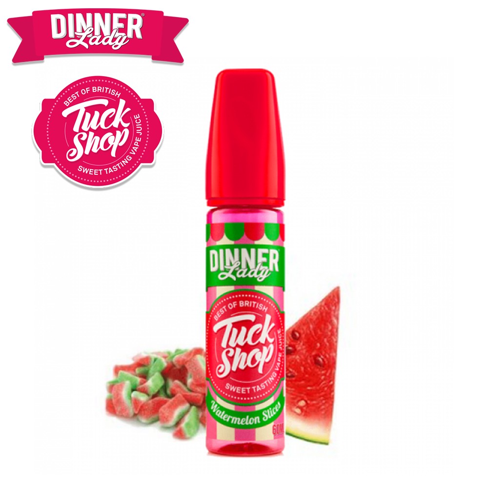 Watermelon Slices Dinner Lady Shake & Vape
