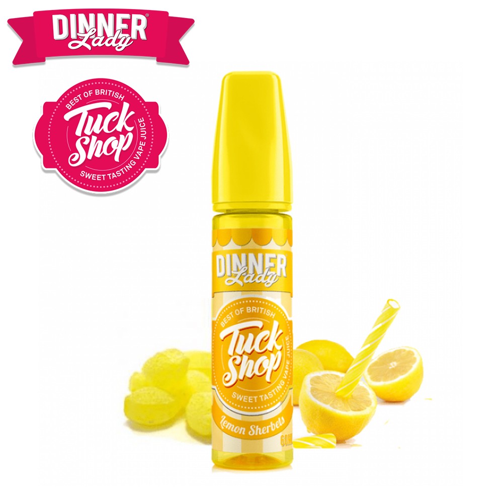Lemon Sherbet Dinner Lady Shake & Vape