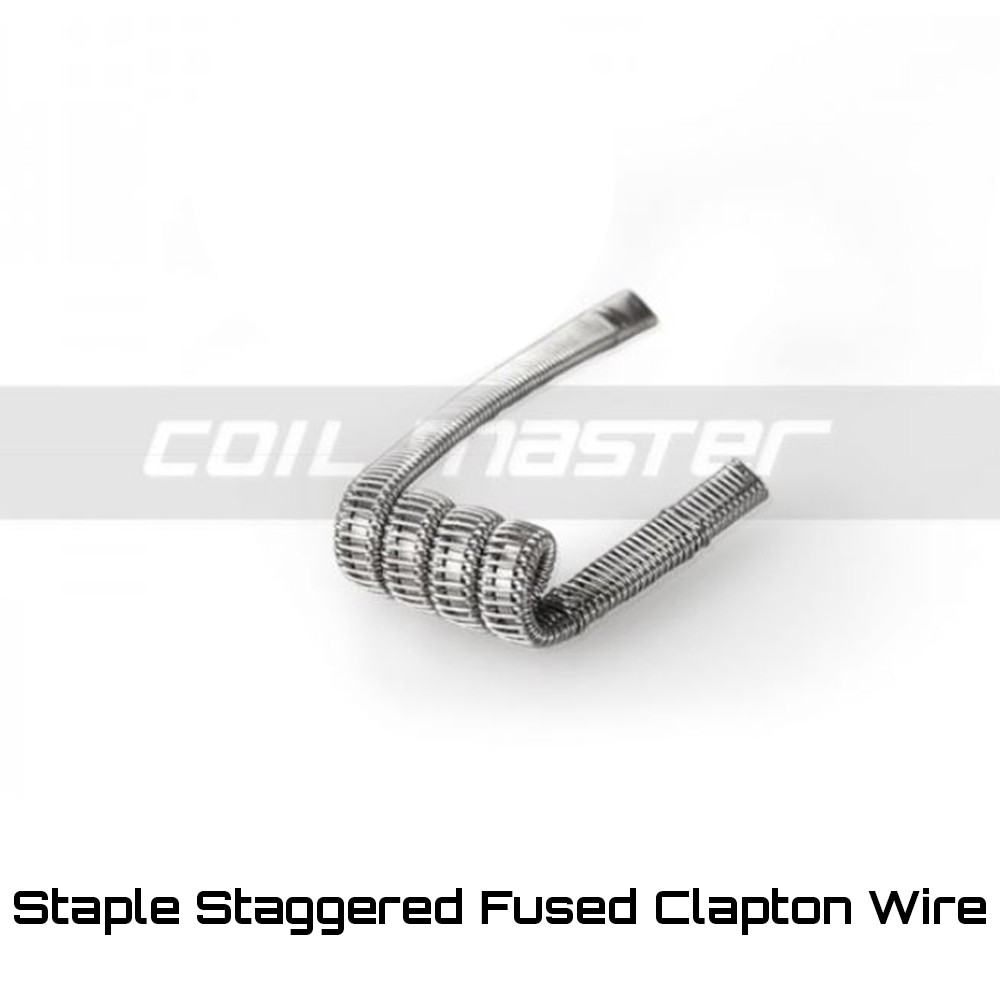 Coil Master Staple Staggered Fused Clapton Coils Ετοιμες Αντιστασεις
