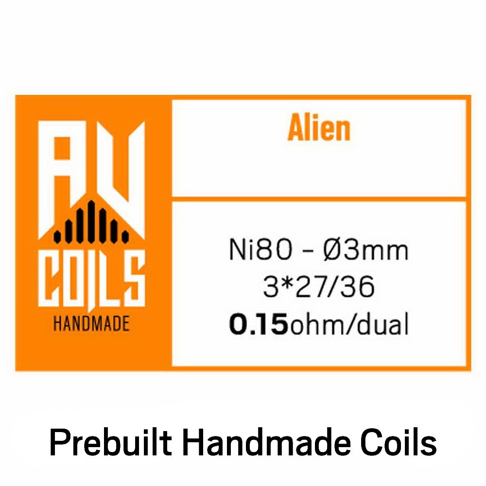 AV Coils Alien Ni80 0.21 Ohm Coils - Ετοιμες Αντιστασεις