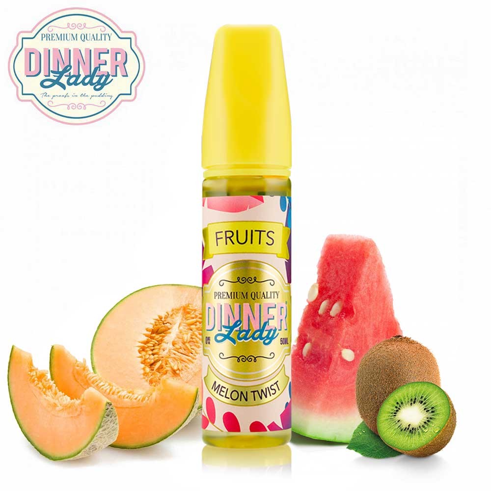 Melon Twist Dinner Lady Shake & Vape