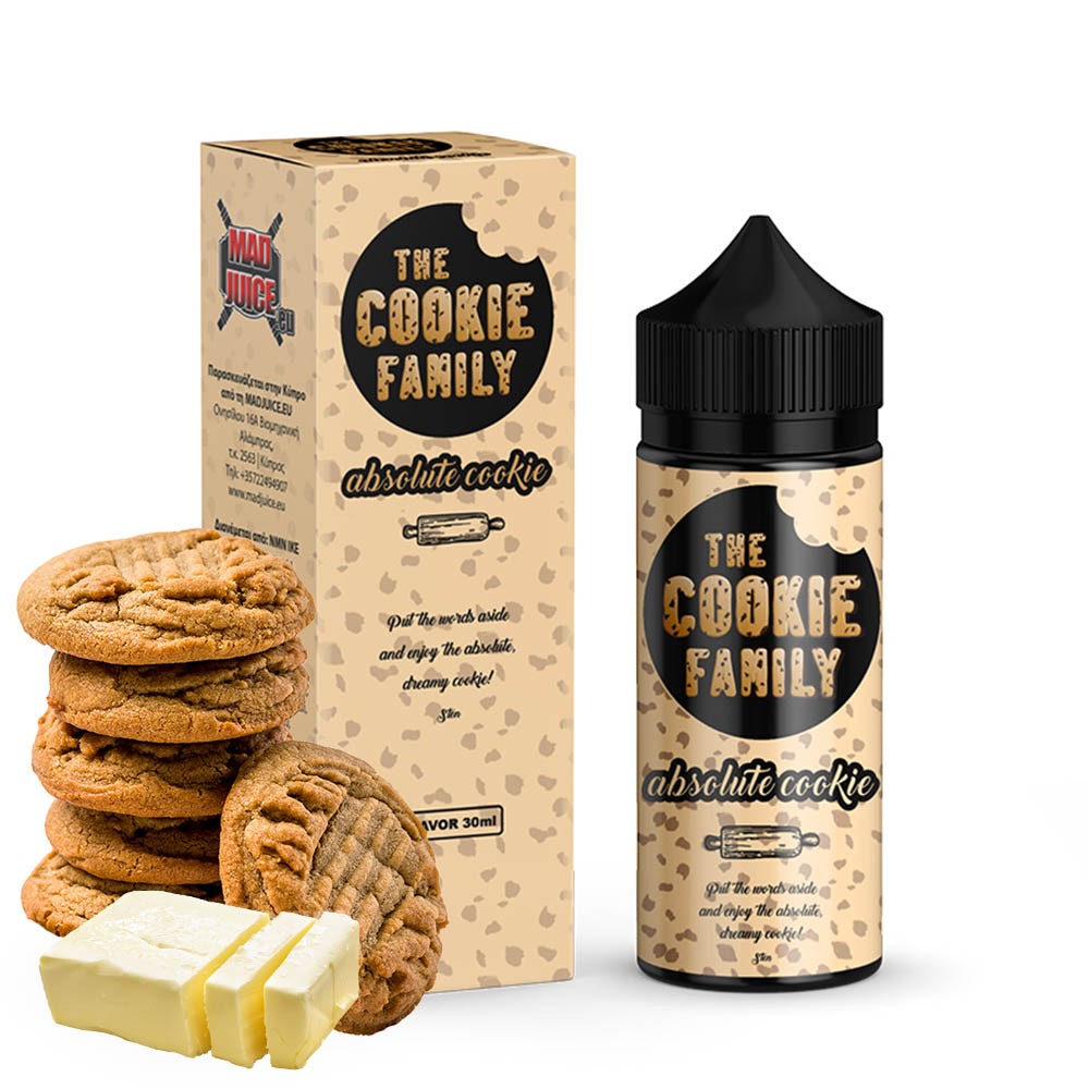 Mad Juice Absolute Cookie 30ml 120ml μπουκάλι