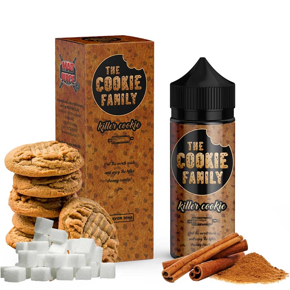 Mad Juice Killer Cookie 30ml 120ml μπουκάλι