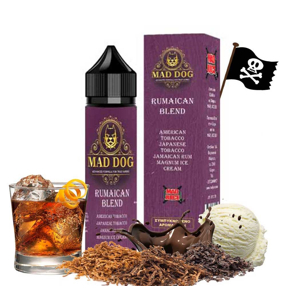 Mad Juice Rumaican Blend 12ml 60ml μπουκάλι