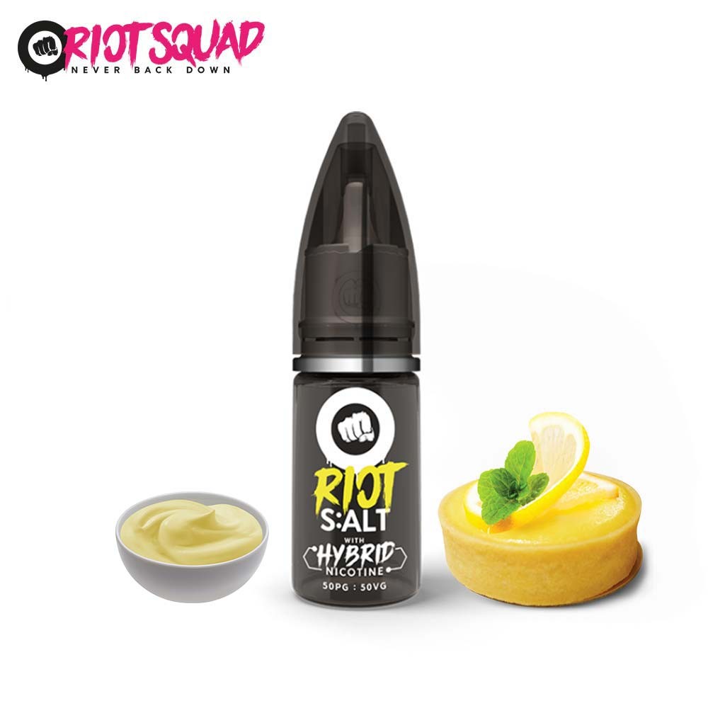Riot Squad Hybrid Loaded Lemon Custard - Nicotine Salts