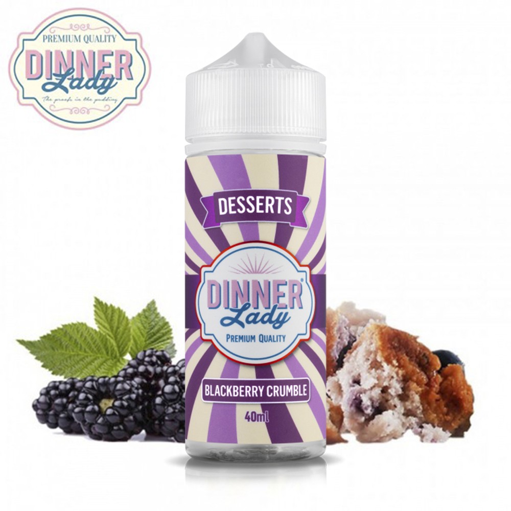 Blackberry Crumble Dinner Lady Shake & Vape