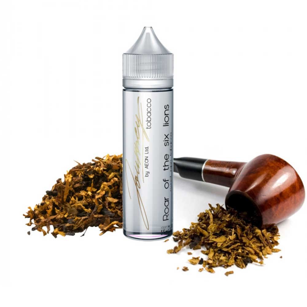 Roar of the Six Lions 60ml AEON Journey Tobacco Shake and Vape