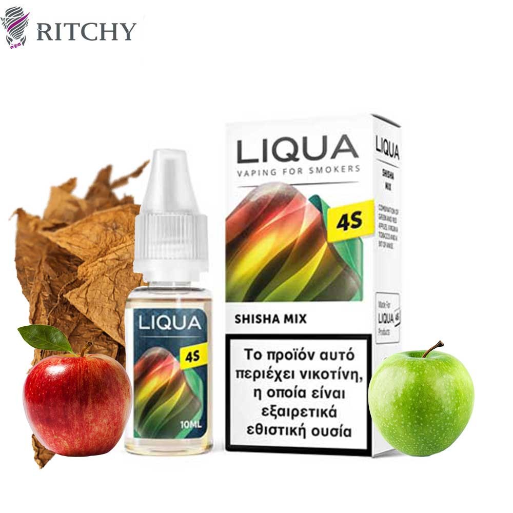 LIQUA 4S Hybrid Shisha Mix - Nicotine Salts