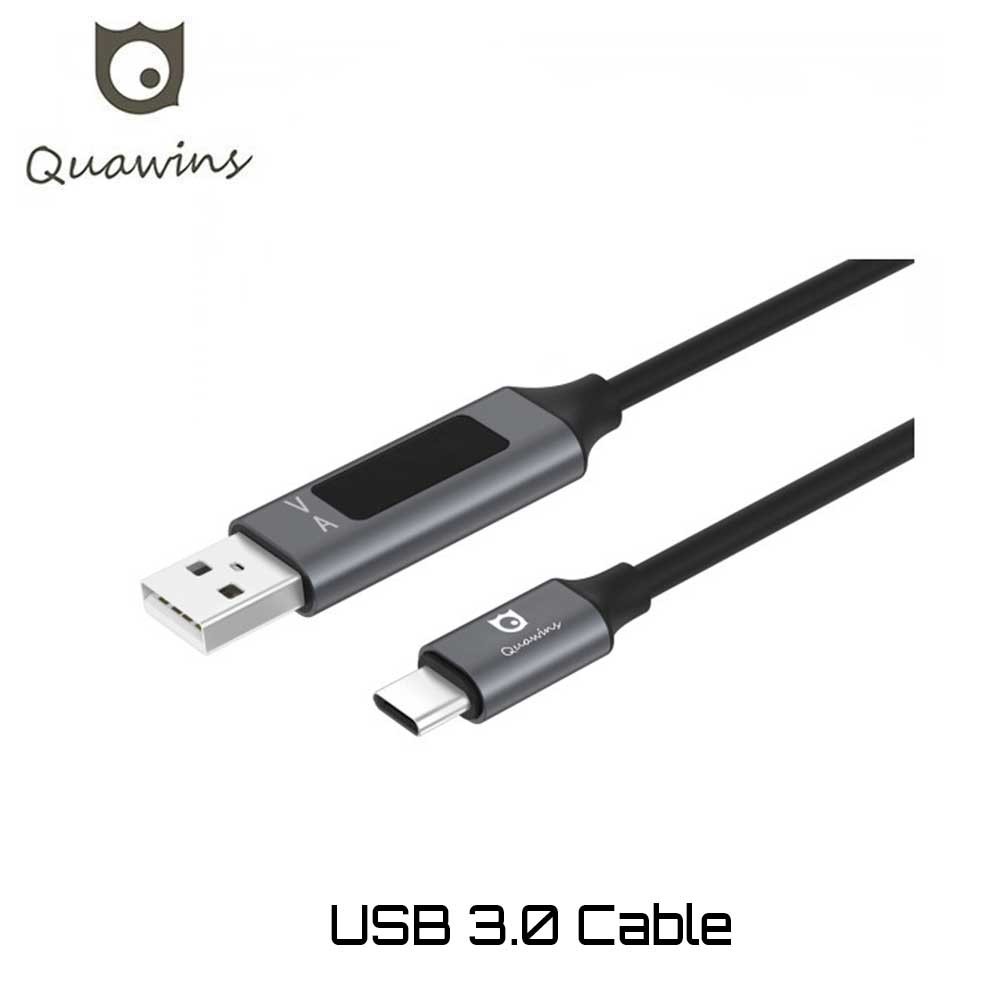 Quawins QC 3.0 CABLE Type C VA Display Καλώδιο
