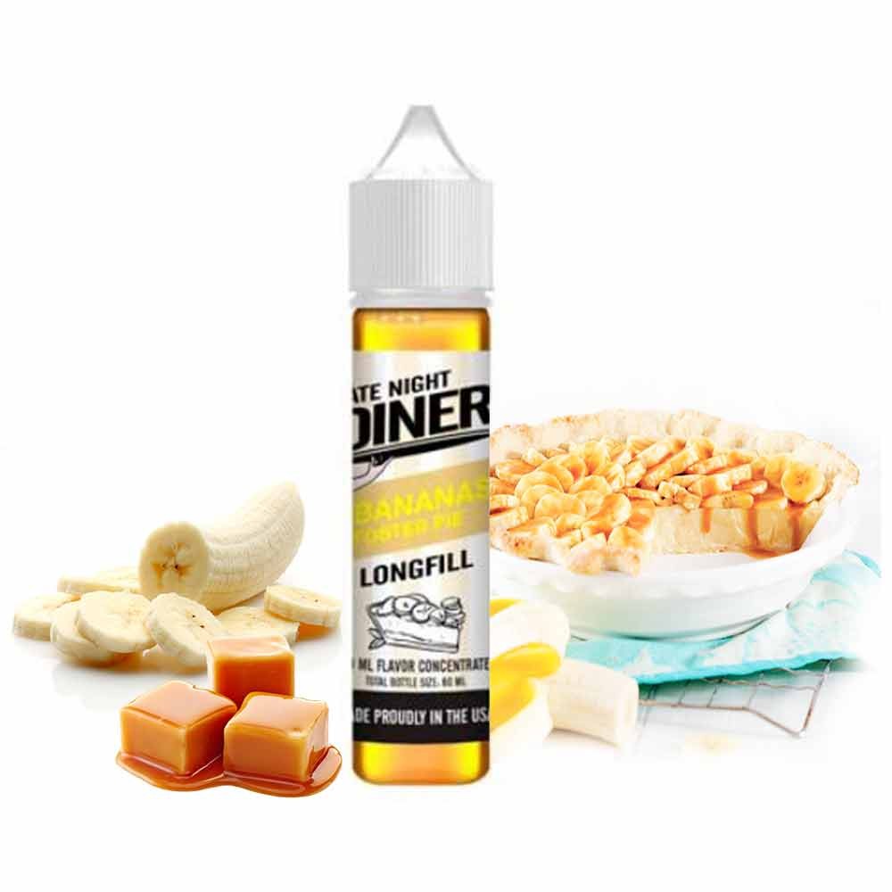Late Night Diner Bananas Foster Pie Flavor Shot 20/60ml