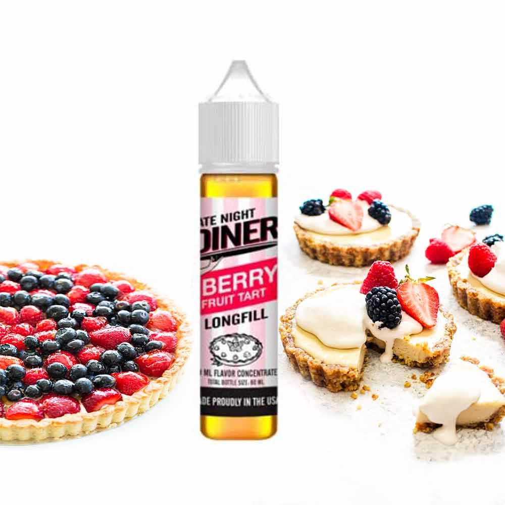Late Night Diner Berry Fruit Tart Flavor Shot 20/60ml