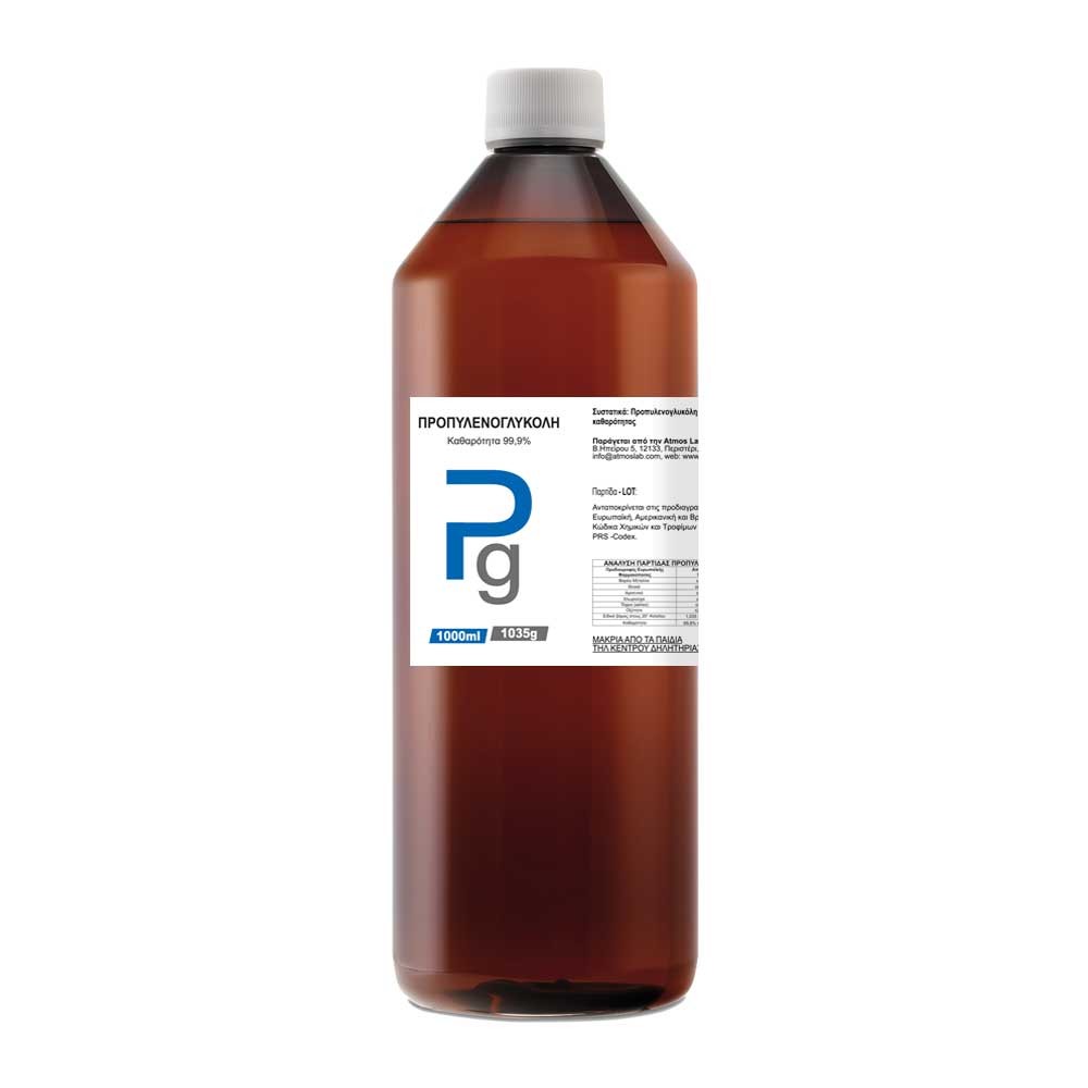 PG 1000ml - Προπυλενογλυκολη 1 Λιτρο Atmos Lab