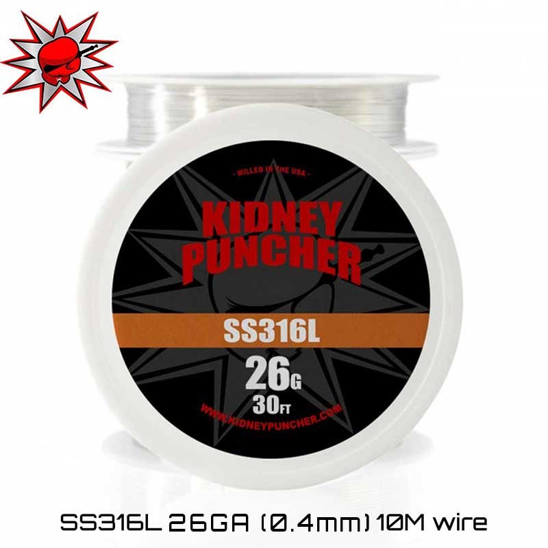 KP Wires SS316L 26GA 10m wire Σύρμα