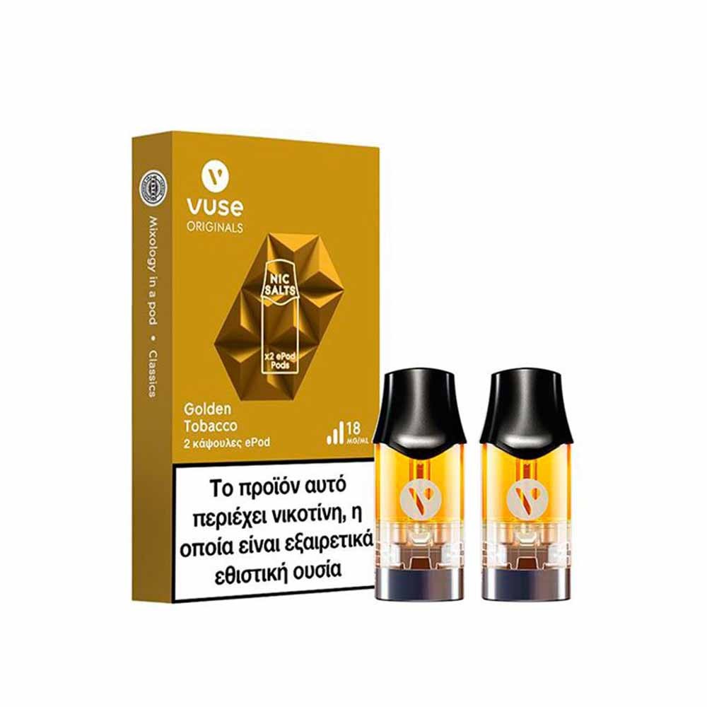 Golden Tobacco VUSE ePOD 2x κάψουλες