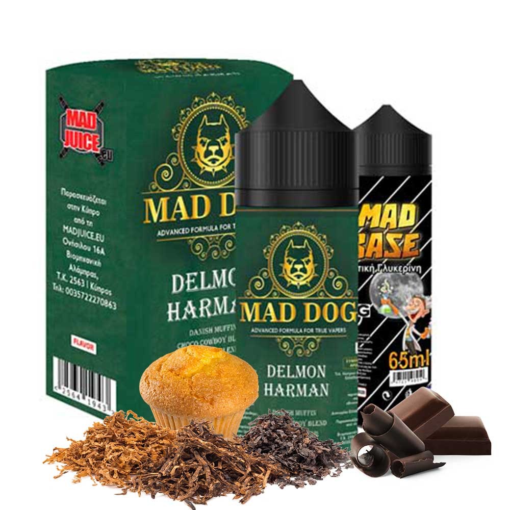 Mad Juice Delmon Harman 20ml 100ml μπουκάλι