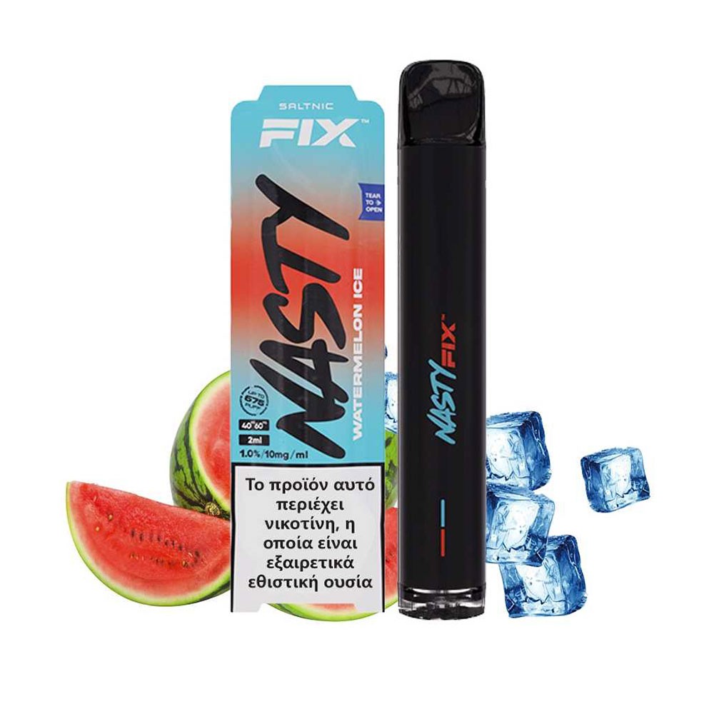 Watermelon Ice Nasty Air Fix 20mg  Disposable 2ml Συσκευή μιας χρήσης