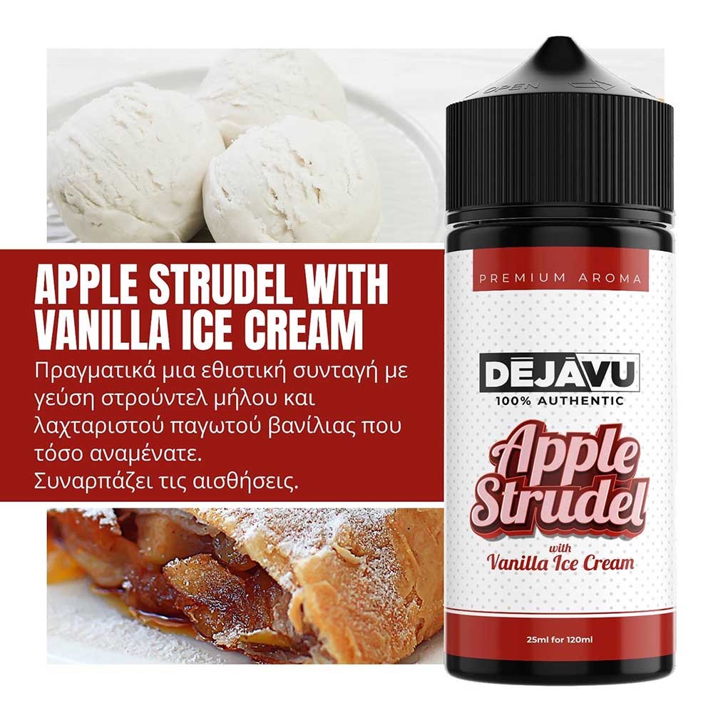 NTEZABOY Apple Strudel with Vanilla Ice Cream Shake and Vape 25/120ml