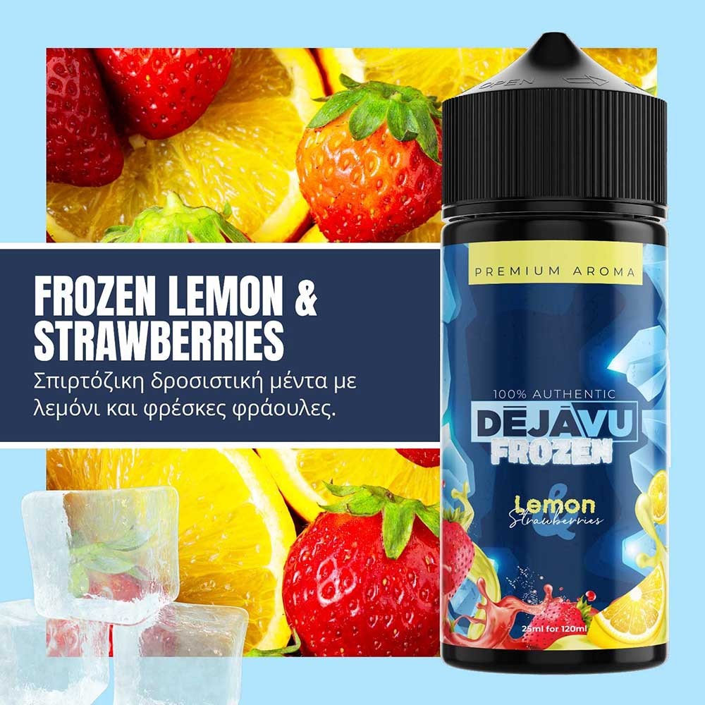 NTEZABOY Frozen Lemon Strawberries Shake and Vape 25/120ml
