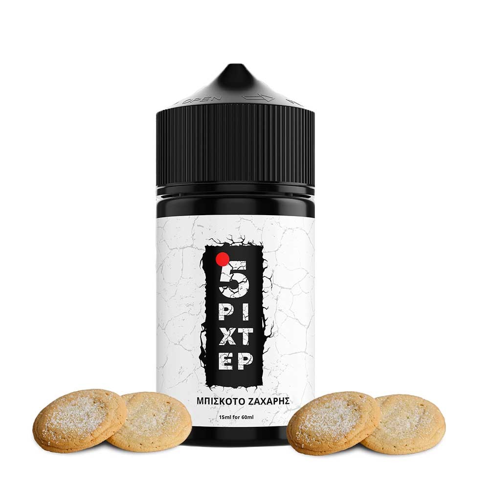 Μπισκότο Ζάχαρης 5 ΡΙΧΤΕΡ Shake & Vape 15/60ml