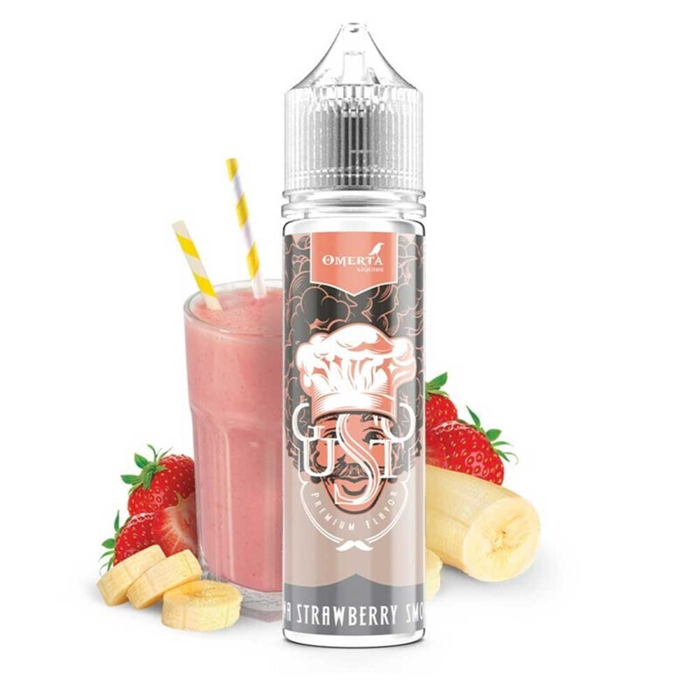 Banana Strawberry Smoothie Omerta Gusto Flavor Shot 20/60ml