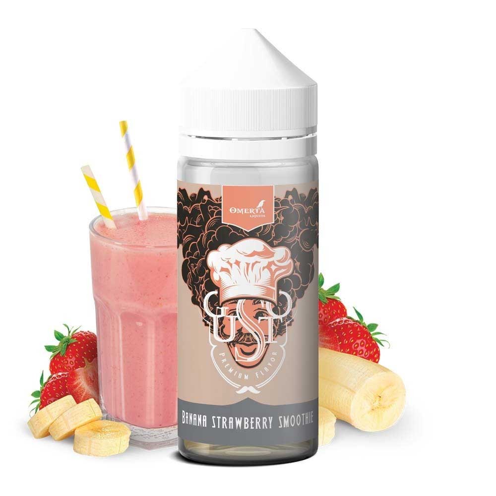 Banana Strawberry Smoothie Omerta Gusto Flavor Shot 30/120ml