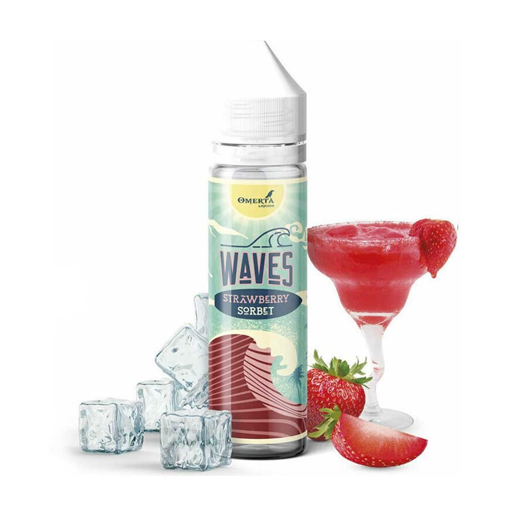 Strawberry Sorbet Omerta Waves Flavor Shot 20/60ml