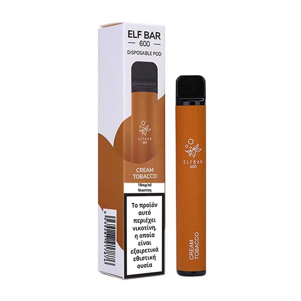 Elf Bar Cream Tobacco Disposable 2ml 18mg