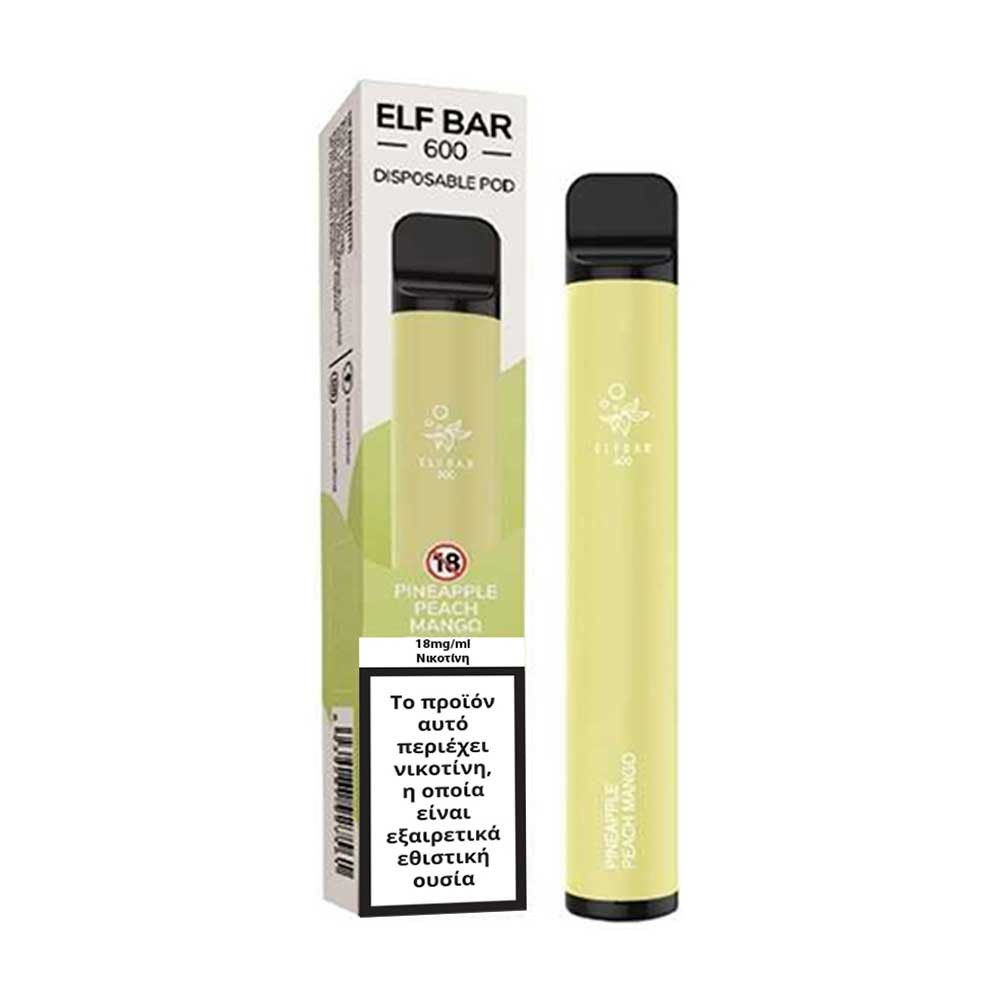 Elf Bar Pineapple Peach Mango Disposable 2ml 18mg
