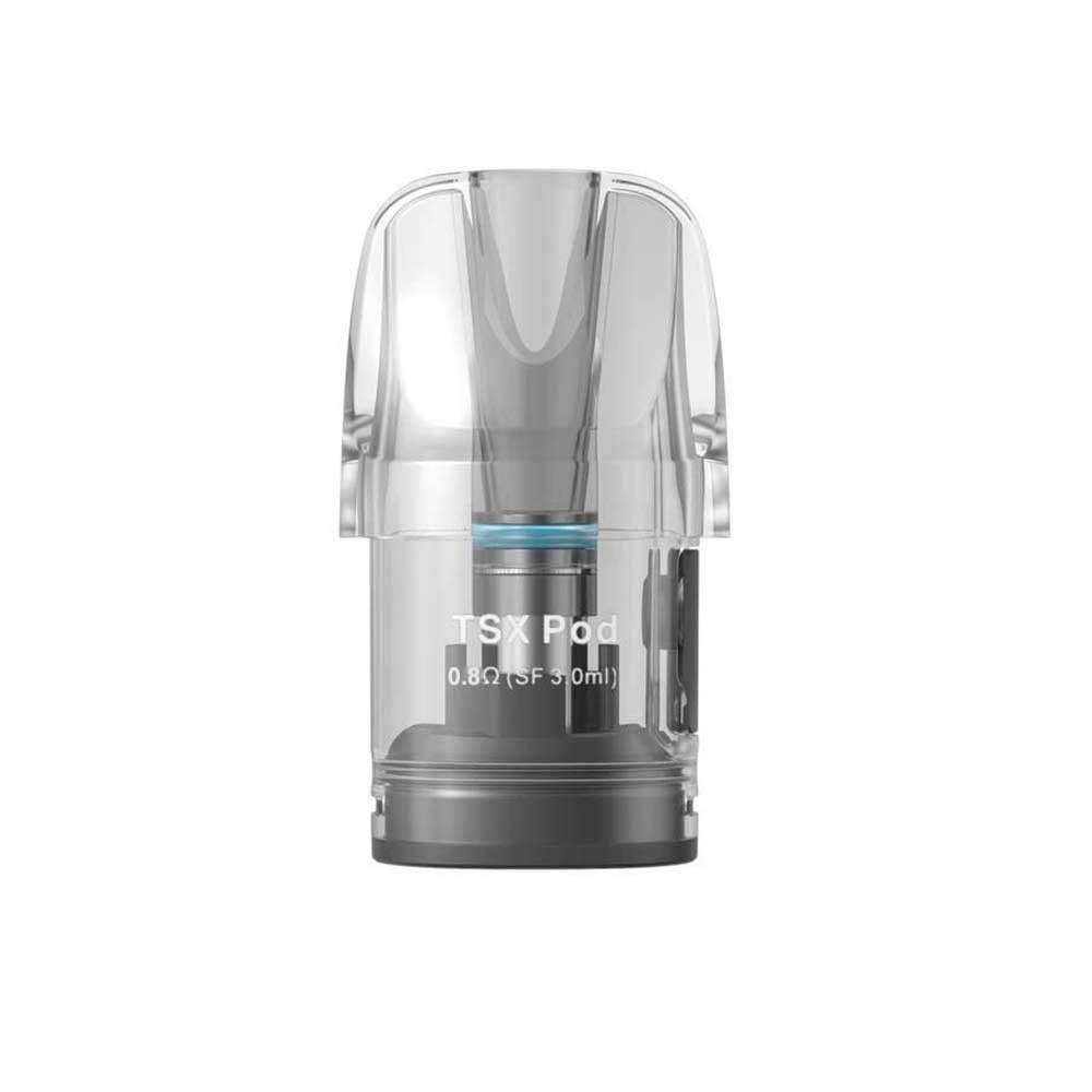 Aspire TSX 3ml 0.8 Ohm Clear Pods - Ανταλλακτικό Δοχείο Αντίσταση
