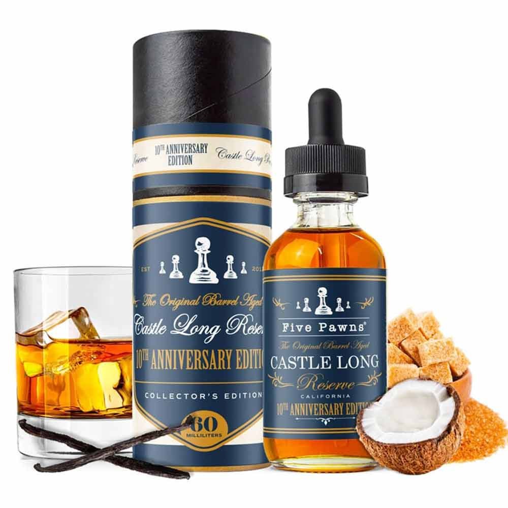 Castle Long RESERVE 10th Aniversary Edition Five Pawns Mix & Vape 30/60ml