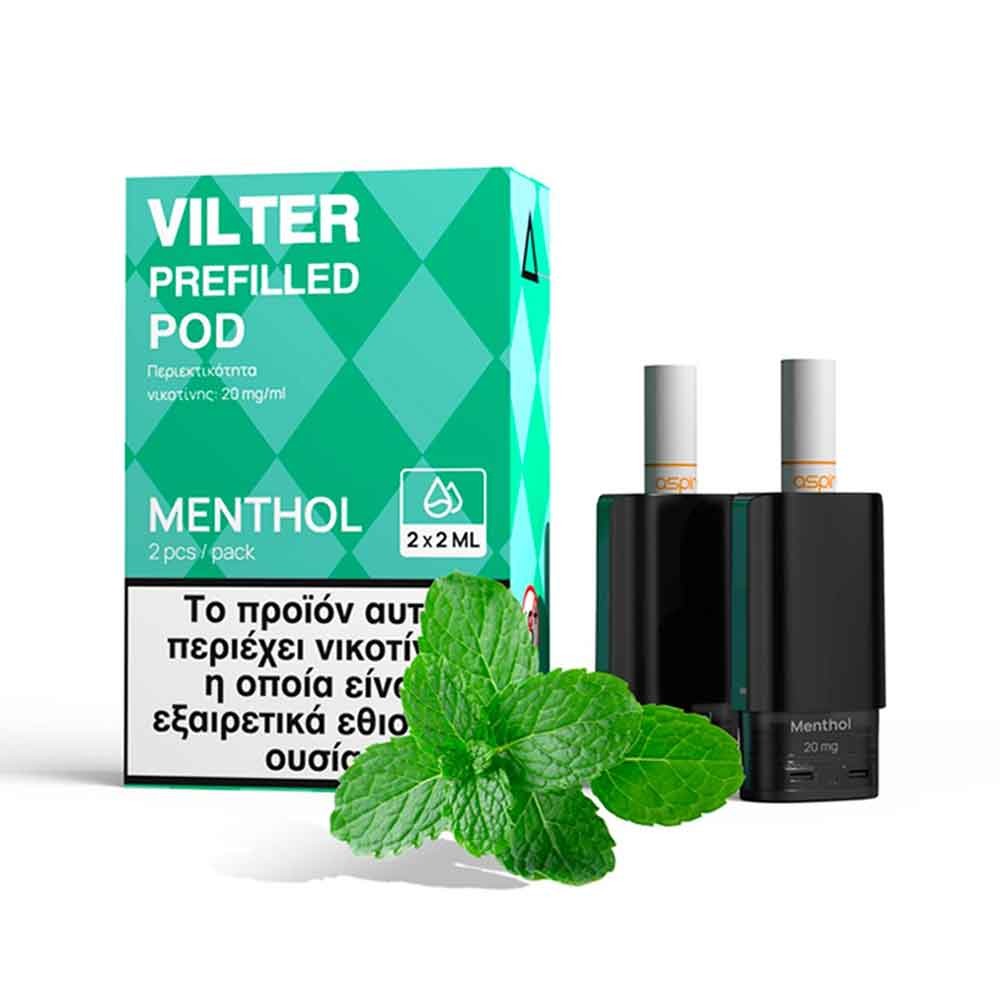 Aspire Vilter Menthol  - 2x Pods