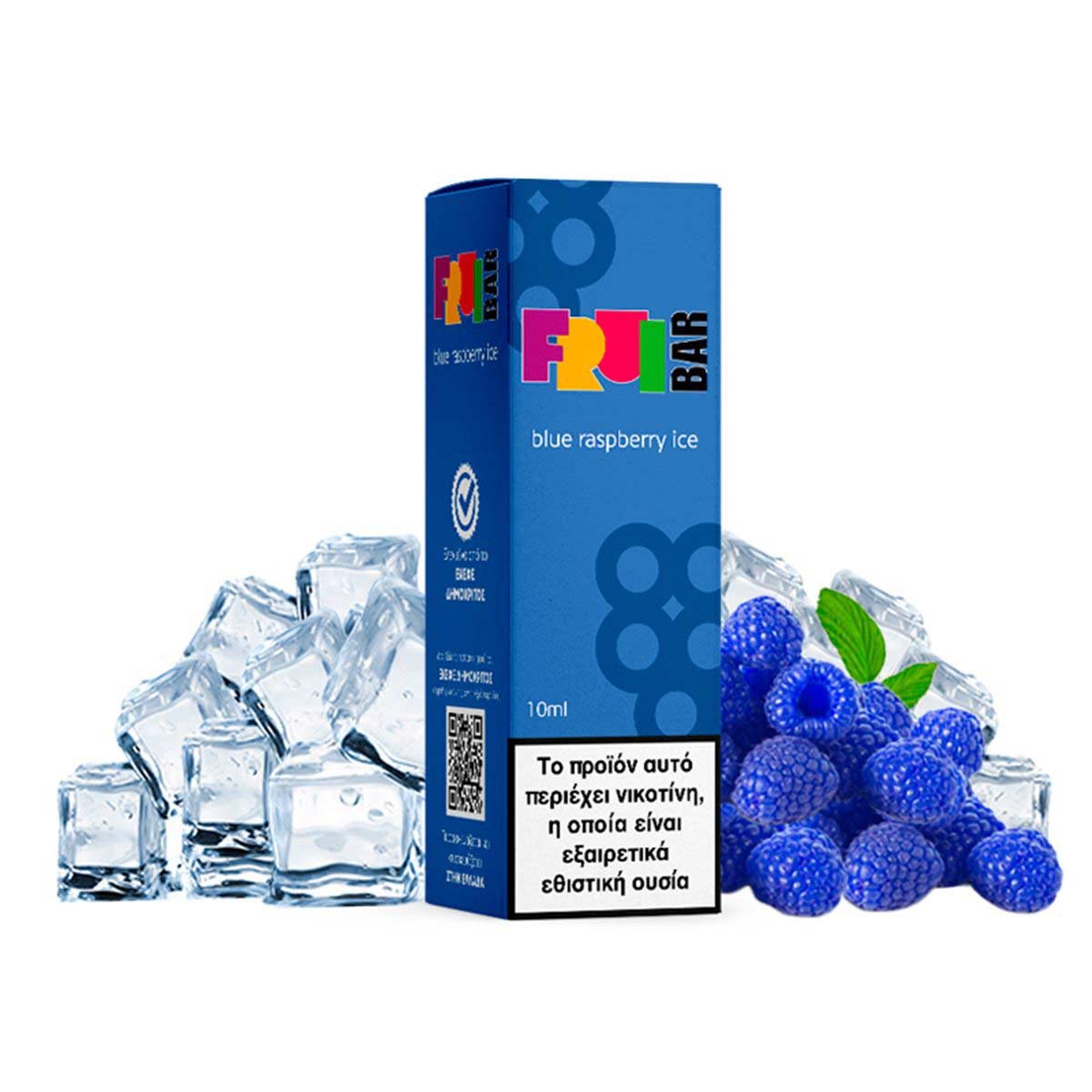 FRUI BAR Blue Raspberry Ice - Nicotine Salts 10ml