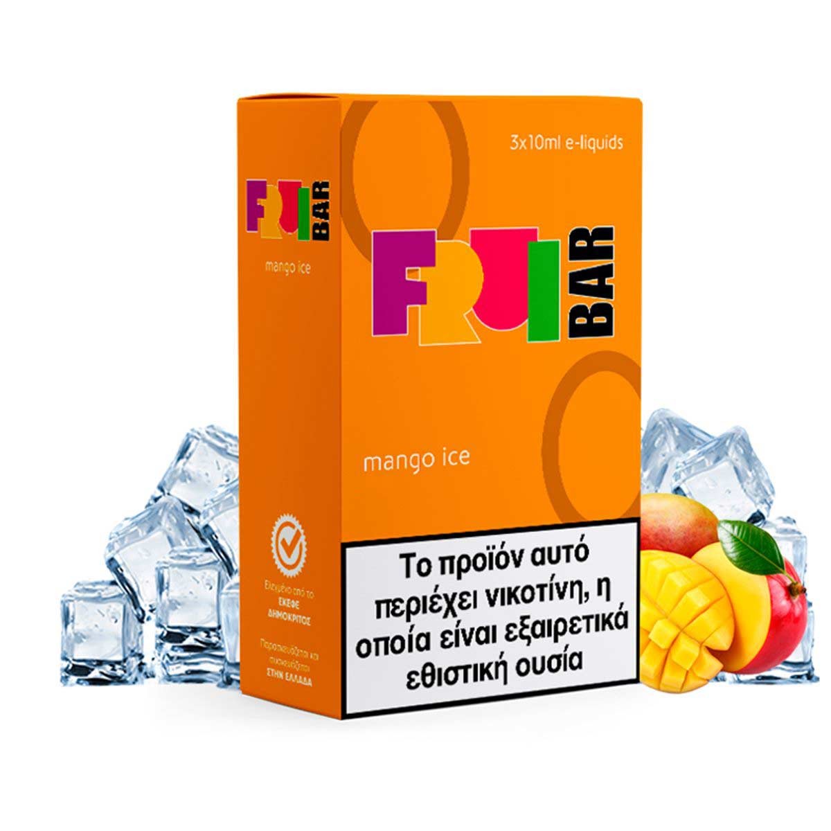 FRUI BAR Mango Ice - Nicotine Salts 10ml 3x10ml