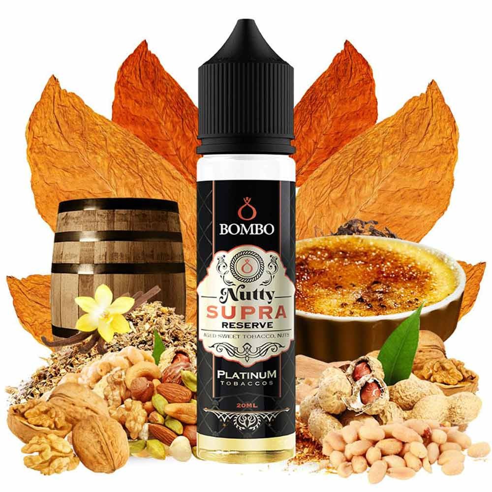 Nutty Supra Reserve BOMBO Platinum Tobaccos Flavor Shot 20/60ml