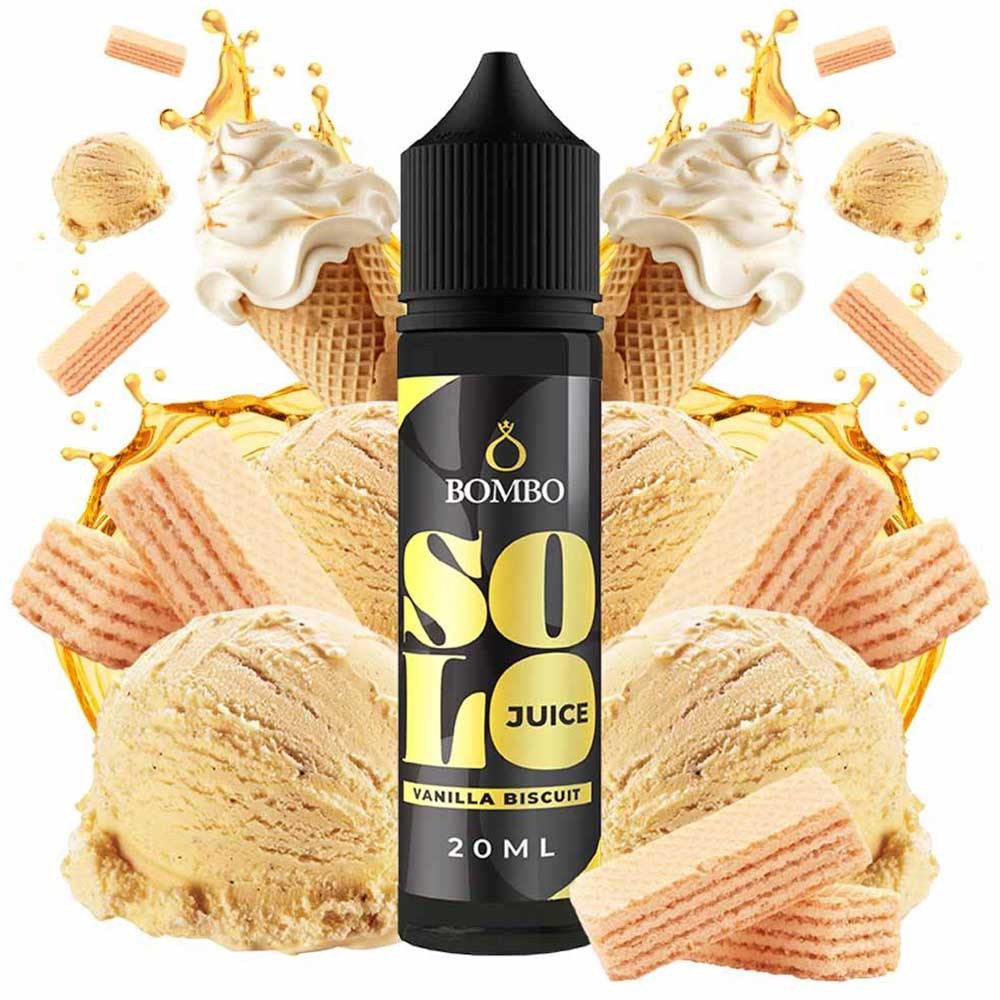 Vanilla Biscuit BOMBO SOLO Flavor Shot 20/60ml
